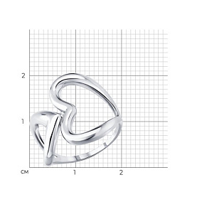 Кольцо Diamant - Серебро 925 (арт. 94-110-00208-1)