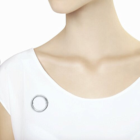 Брошь SOKOLOV - Серебро 925 (арт. 94040147)