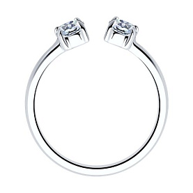 Кольцо SOKOLOV - Серебро 925, Фианит (арт. 94013674)