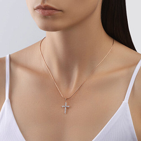 Подвеска SOKOLOV - Золото 375, Фианит (арт. 035844-4)