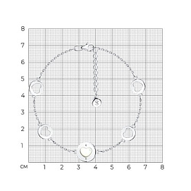 Браслет SOKOLOV - Серебро 925, Перламутр (арт. 83050038)
