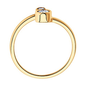 Кольцо SOKOLOV - Серебро 925, Фианит (арт. 93010520)