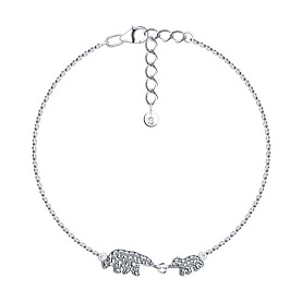 Браслет SOKOLOV - Серебро 925, Фианит (арт. 94051252)