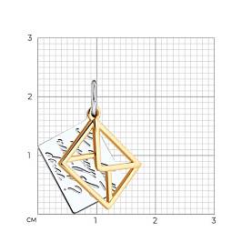 Подвеска SOKOLOV - Серебро 925 (арт. 94033191)