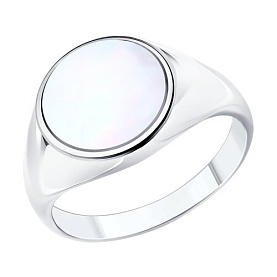 Кольцо SOKOLOV - Серебро 925, Перламутр (арт. 83010176)