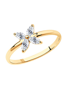 Кольцо SOKOLOV - Серебро 925, Фианит (арт. 93011160)