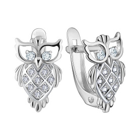 Серьги Talant - Серебро 925, Фианит (арт. 13-72-0001-27129)