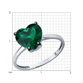 Кольцо SOKOLOV - Серебро 925, Фианит (арт. 94014263)