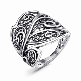 Кольцо Красная пресня - Серебро 925 (арт. 23013090)