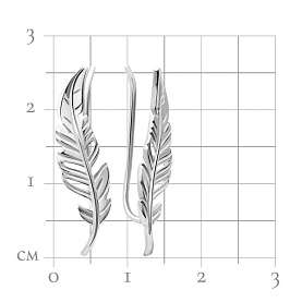 Серьги Talant - Серебро 925 (арт. 16-72-0000-26461)