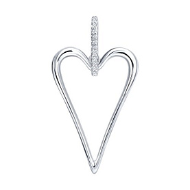 Подвеска Diamant - Серебро 925, Фианит (арт. 94-130-00207-1)