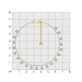 Браслет SOKOLOV - Серебро 925, Фианит (арт. 93050146)