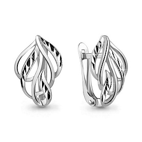 Серьги Аквамарин - Серебро 925 (арт. 31920.5)