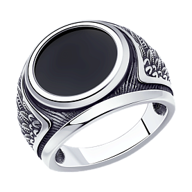 Кольцо SOKOLOV - Серебро 925, Синтетическая шпинель (арт. 95010175)