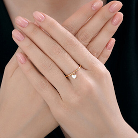 Кольцо Diamant - Золото 585, Фианит (арт. 51-110-00901-1)