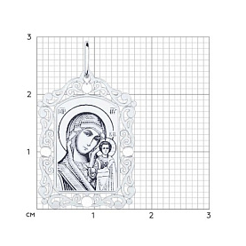 Подвеска SOKOLOV - Серебро 925 (арт. 94100229)
