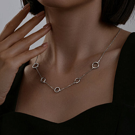 Браслет SOKOLOV - Серебро 925, Фианит (арт. 94050993)