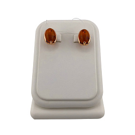 Серьги Янтарная волна - Серебро 925, Янтарь (арт. 821183к)