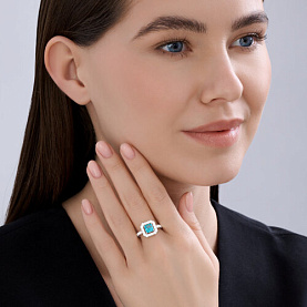 Кольцо SOKOLOV - Серебро 925, Фианит (арт. 94014739)