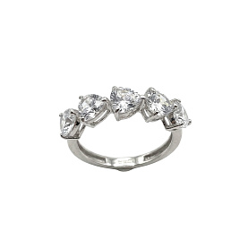 Кольцо EFREMOV - Серебро 925, Фианит (арт. 10100110021)