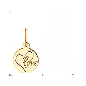 Подвеска SOKOLOV - Золото 375 (арт. 036461-4)