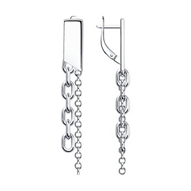 Серьги SOKOLOV - Серебро 925 (арт. 94024322)