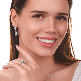 Кольцо Talant - Серебро 925, Фианит (арт. 20-72-0001-14094)