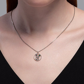 Колье SOKOLOV - Серебро 925, Фианит (арт. 94070946)