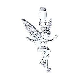 Подвеска SOKOLOV - Серебро 925, Фианит (арт. 94030701)