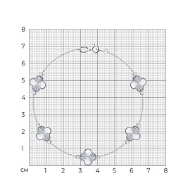Браслет SOKOLOV - Золото 585 (арт. 051603-3)
