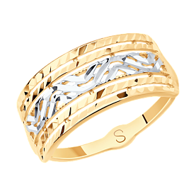 Кольцо SOKOLOV - Золото 585 (арт. 017987)