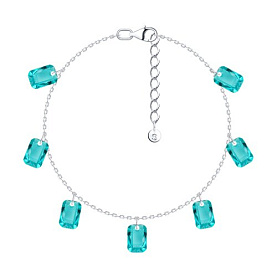 Браслет SOKOLOV - Серебро 925, Кристалл (арт. 94051662)