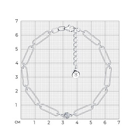 Браслет SOKOLOV - Серебро 925, Фианит (арт. 94050968)