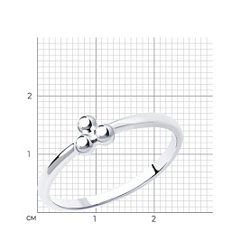 Кольцо SOKOLOV - Серебро 925 (арт. 94013301)