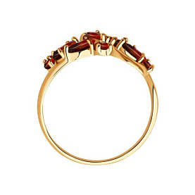 Кольцо SOKOLOV - Золото 375, Гранат (арт. 37714842)