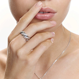 Кольцо Diamant - Серебро 925, Фианит (арт. 94-110-00818-1)