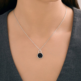 Колье Diamant - Серебро 925, Кристальная ткань (арт. 94-170-02371-1)