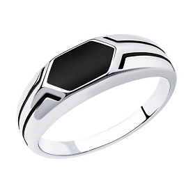 Кольцо SOKOLOV - Серебро 925, Эмаль (арт. 94012519)