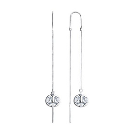 Серьги SOKOLOV - Серебро 925, Фианит (арт. 94023597)