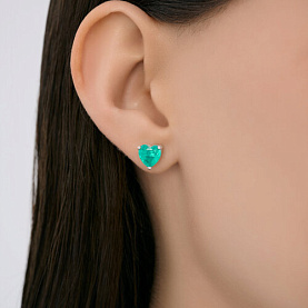 Серьги SOKOLOV - Серебро 925, Фианит (арт. 94027157-91)