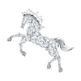 Брошь Diamant - Серебро 925, Фианит (арт. 94-140-00267-1)