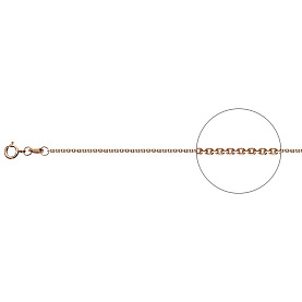 Цепочка Красцветмет - Золото 585 (арт. НЦ12-053#0.35)