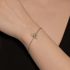 Браслет SOKOLOV - Серебро 925, Фианит (арт. 94051176)