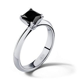 Кольцо Platinum Lab. - Платина 950 (арт. ПК-100Ч-01)