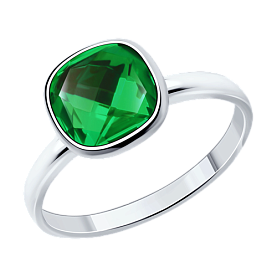 Кольцо SOKOLOV - Серебро 925, Swarovski (арт. 94011871)