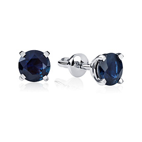 Серьги Platinum Lab. - Платина 950 (арт. ПС-036С-01)