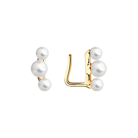 Серьги SOKOLOV - Серебро 925, Жемчуг имитация (арт. 93022143)