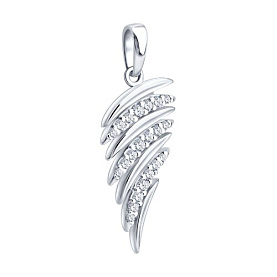 Подвеска Diamant - Серебро 925, Фианит (арт. 94-130-00521-1)