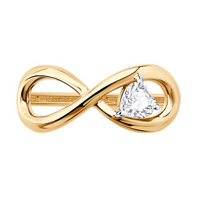 Кольцо Diamant - Золото 585, Фианит (арт. 51-110-02650-1)