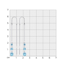Серьги SOKOLOV - Серебро 925, Топаз (арт. 92022165)